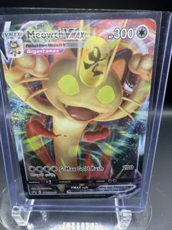 Meowth VMAX SWSH005 SWSH: Sword & Shield Promo Cards Holo - Image 1