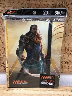 Magic The Gathering Amonkhet 18 Pocket Ultra Pro Binder Gideon Of The Trials New - Image 1