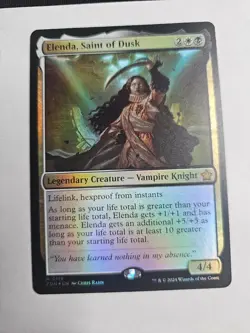 MTG - Foil Elenda, Saint of Dusk Foundations 119 - Image 1