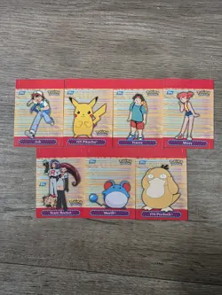 2000 Topps Pokemon Series 3 Pop Up Not Complete Set - 7/10 1-7 - Image 1