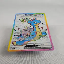 Pokemon TCG - Lapras ex - Stellar Crown 158/142 Ultra Rare Full Art Holo - Image 2