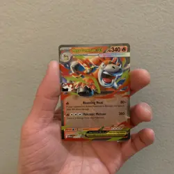 NM Mega Camerupt ex Play! Pokemon Stamp Prize Pack Series 8 MEG 022/132 - Image 1