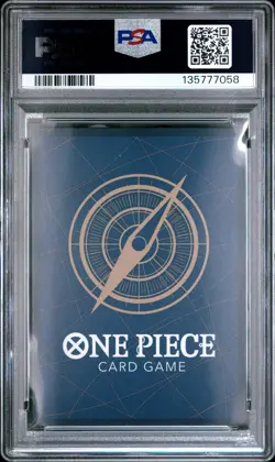 2025 ONE PIECE JPN OP11-A FIST OF DIVINE SPEED #005 LUFFY-TAROU PSA 10 - Image 2