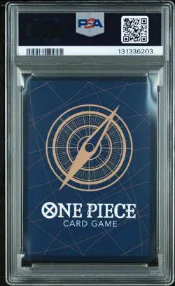 2025 ONE PIECE OP11-A FIST OF DIVINE SPEED #005 LUFFY-TAROU PSA 10 - Image 2