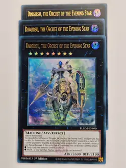 Yu Gi Oh - 3x BLMM-EN090 Dingirsu, The Orcust Of The Evening Star - Ultra Rare - Image 1