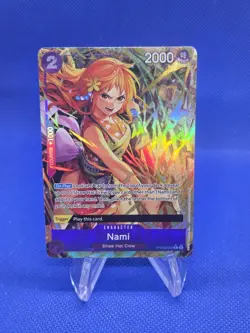 One Piece Premium Booster -The Best- Vol 2 Nami PRB02-012 Alternate Alt Art NM - Image 1
