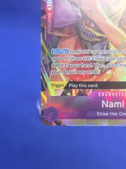 One Piece Premium Booster -The Best- Vol 2 Nami PRB02-012 Alternate Alt Art NM - Image 5