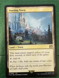 Magic The Gathering Final Fantasy Starting Town (Non-Foil) - Image 1