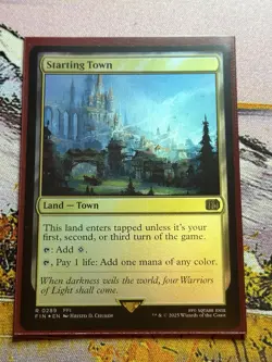 Starting Town Foil! Mtg Final Fantasy Magic The Gathering. - Image 3