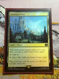 Starting Town Foil! Mtg Final Fantasy Magic The Gathering. - Image 4