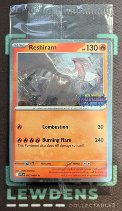 Reshiram + Gensect - 017/094 008/094 - Phantasmal Flames Sealed Promo - Pokemon - Image 3