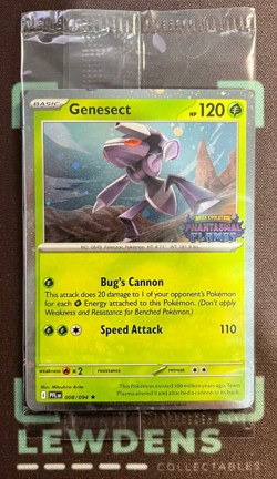 Reshiram + Gensect - 017/094 008/094 - Phantasmal Flames Sealed Promo - Pokemon - Image 5