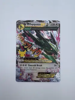 M Rayquaza EX Holo Card 76/108 Classic Collection Celebrations Pokemon TCG NM - Image 1