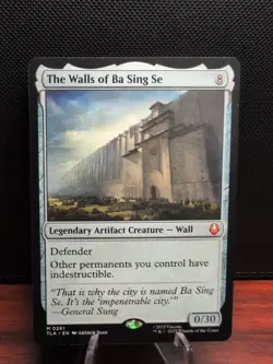 1x The Walls of Ba Sing Se NM Eng MTG - Avatar The Last Airbender - Image 1