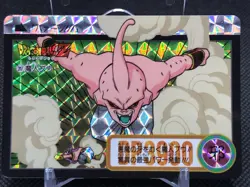 Majin Buu Dragon Ball Z Card Dass TCG BANDAI Made In JAPAN 1995 Rare No.317 - Image 1