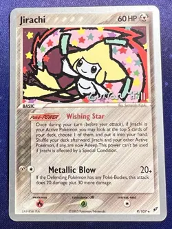 Pokemon TCG 2005 Jirachi (Curran Hill) 9/107 World Championship Decks Regular LP - Image 1