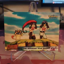 The Nefarious Team Rocket 12 - Pokemon Topps Mewtwo Strikes Back NM - Image 1