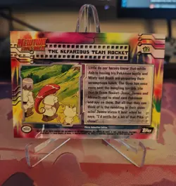 The Nefarious Team Rocket 12 - Pokemon Topps Mewtwo Strikes Back NM - Image 2