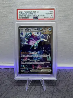 Pokemon - Walking Wake EX - 205/162 - Temporal Forces - PSA 10 - Gem Mint - Image 1