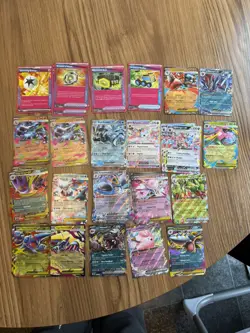 Pokemon Bundle Joblot Full Art Phantasmal Flames Mega Evolution SAR SR SIR EX - Image 4