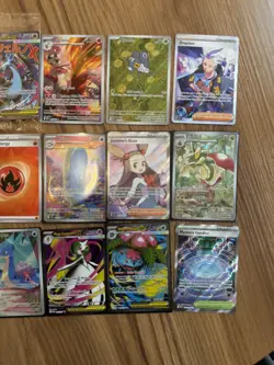 Pokemon Bundle Joblot Full Art Phantasmal Flames Mega Evolution SAR SR SIR EX - Image 5