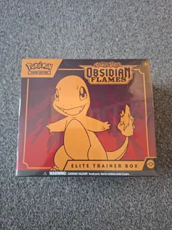 NEW SEALED Obsidian Flames Elite Trainer Box ETB Pokemon TCG CHEAP Charmander - Image 1