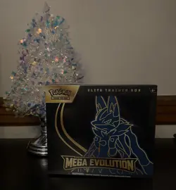 Pokemon TC: Mega Evolutions Elite Trainer Box ETB Lucario FACTORY SEALED - Image 1