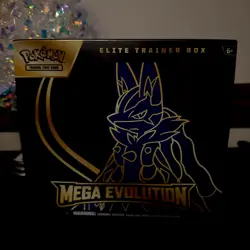 Pokemon TC: Mega Evolutions Elite Trainer Box ETB Lucario FACTORY SEALED - Image 2