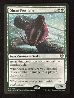 1x MTG Ohran Frostfang - Commander Masters (CMM) #309 - Magic the Gathering - Image 1