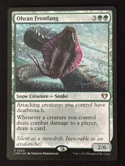 1x MTG Ohran Frostfang - Commander Masters (CMM) #309 - Magic the Gathering - Image 3