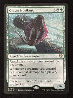 1x MTG Ohran Frostfang - Commander Masters (CMM) #309 - Magic the Gathering - Image 5