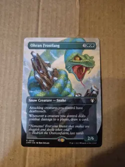 Ohran Frostfang (Borderless) Commander Masters Regular - Image 1
