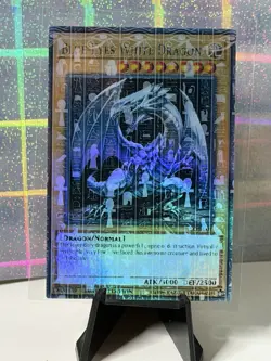 Yu-Gi-Oh! TCG Blue-Eyes White Dragon Custom Millennium Rare - Image 1