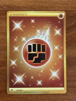 Fighting Energy 233/198 Secret Rare Chilling Reign Pokemon NEAR MINT - Image 1