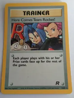 Pokemon Team Rocket - Gym Heroes - Gym Challenge - Individual Trading Cards - Image 3