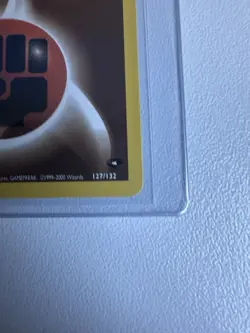 Fighting Energy 1st Edition Gym Challenge 127/132 WOTC Vintage Pokemon - Image 5