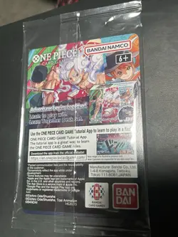 Bandai Namco One Piece Card Game Monkey D Luffy US Voyage Promo Holo - Image 2