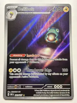 Bellibolt 201/197 - Obsidian Flames Illustration Rare Pokemon Card NM - Image 1