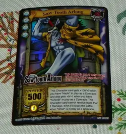 2005 One Piece The Quest Begins CCG Saw-Tooth Arlong Rare Foil Card CH029 - Image 1