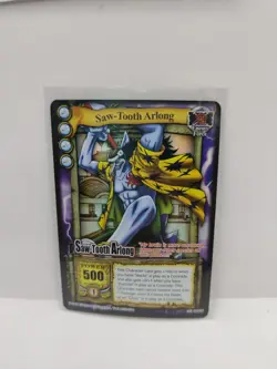 One Piece The Quest Begins CCG 2005 Saw-Tooth Arlong Holo/Foil Super Rare CH029 - Image 1