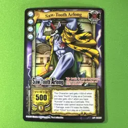 One Piece The Quest Begins CCG 2005 Saw-Tooth Arlong Holo/Foil Super Rare CH029 - Image 3