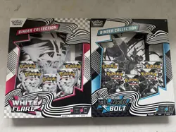 Pokemon TCG - Black Bolt White Flare Bundle - Binder/Poster / Booster - Sealed - Image 2