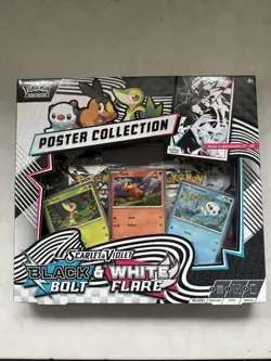 Pokemon TCG - Black Bolt White Flare Bundle - Binder/Poster / Booster - Sealed - Image 4