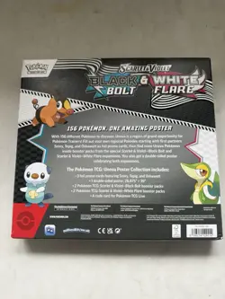 Pokemon TCG - Black Bolt White Flare Bundle - Binder/Poster / Booster - Sealed - Image 5