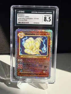 Ninetales Pokemon 17/110 Reverse Holo Legendary Collection - Image 1