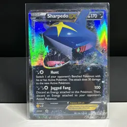 POKEMON TCG SHARPEDO EX 91/160 XY PRIMAL CLASH 2015 ULTRA RARE NM/M - Image 1