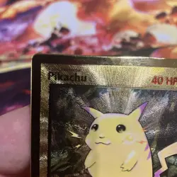 Pikachu Metal Gold Card UPC Pokemon 25th Anniversary Celebrations 58/102 Promo - Image 3