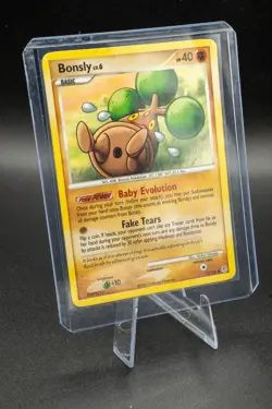 Pokemon Bonsly 71/130 Diamond And Pearl Regular LP Condition Pokemon TCG LP+ - Image 5