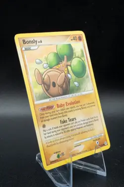 Bonsly 71/130 Common Diamond and Pearl LP Pokemon TCG Light Play - Image 4