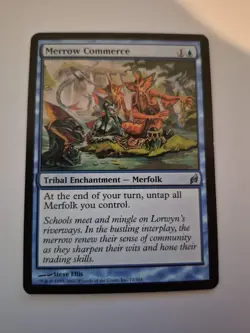 1x Magic the Gathering - Lorwyn Merrow Commerce 2007 72 Uncommon NM x1 - Image 1